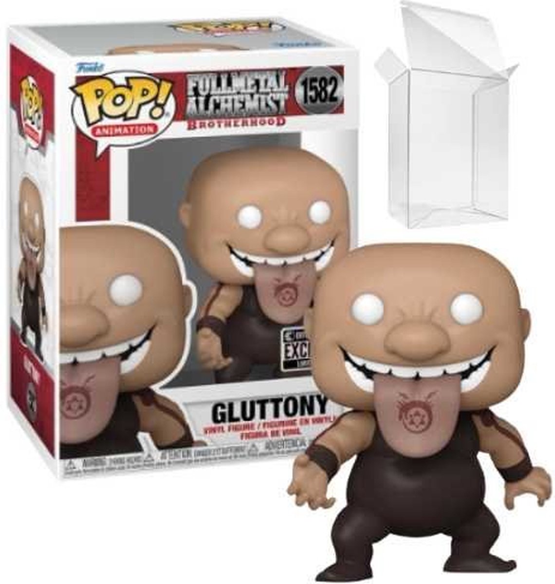 Funko-Pop! Animation: Fullmetal Alchemist – Gluttony #1582 ee exklusiv