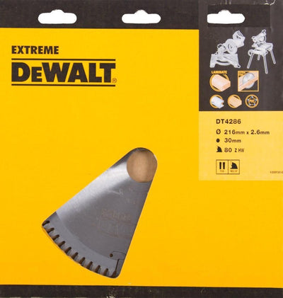 Dewalt Zubehör Kreissägeblatt S40 216x30x80t - dt4286-qz
