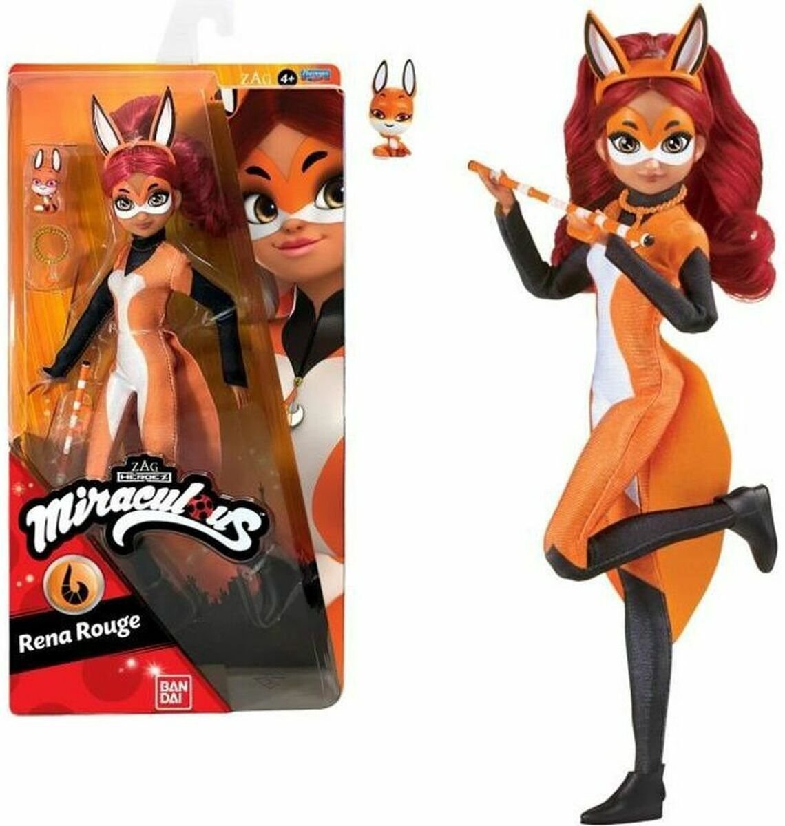 Bandai – Miraculous Ladybug – Modepuppe 26 cm – Rena Red – P50004