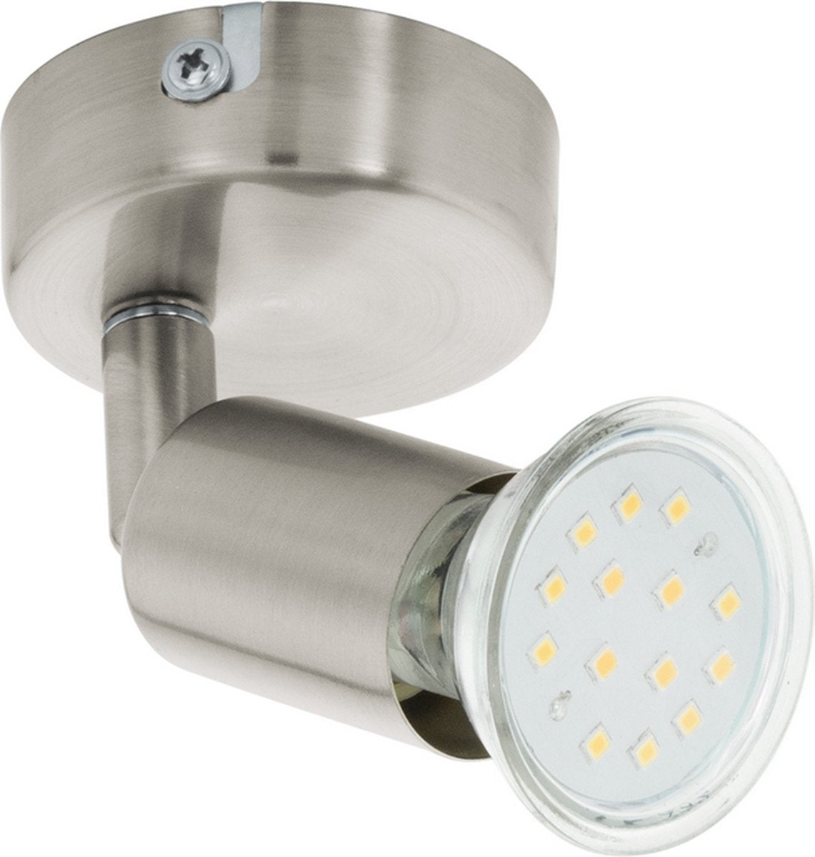 Eglo Buzz-LED-Spot – 1 Licht – Nickel matt
