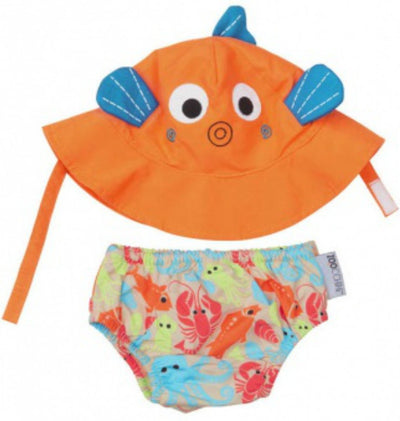 Zoocchini Schwimmset Sushi der tropische Fisch Größe S