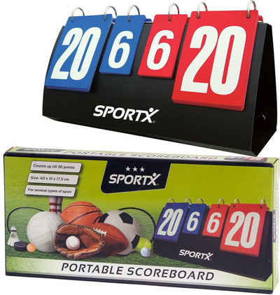Sportx tragbare Anzeigetafel bis zu 30 Punkte