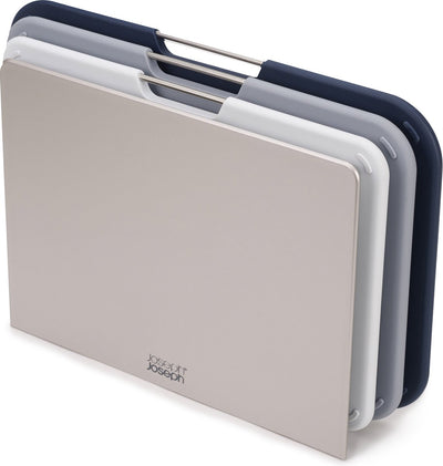 Joseph Joseph Schneidebretter - inkl. Halter - 26x19 cm - Set mit 3 Stück