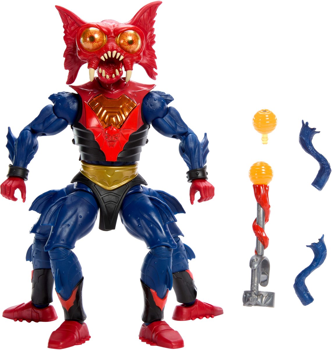 Mattel Masters of the Universe: New Eternia Masterverse Actionfigur Mantenna 18 cm große Actionfigur