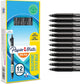 Paper Mate Inkjoy 300RT Kugelschreiber mit Druckknopf | mittlere Spitze (1,0 mm) | schwarz | 12 Stück