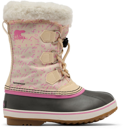 Sorel Yoot Pac™ Nylon WP Unisex-Schneestiefel – Honigweiß, Orchidee