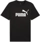 Puma ess Nr. 1 Logo Tee Herren T-Shirt – Schwarz