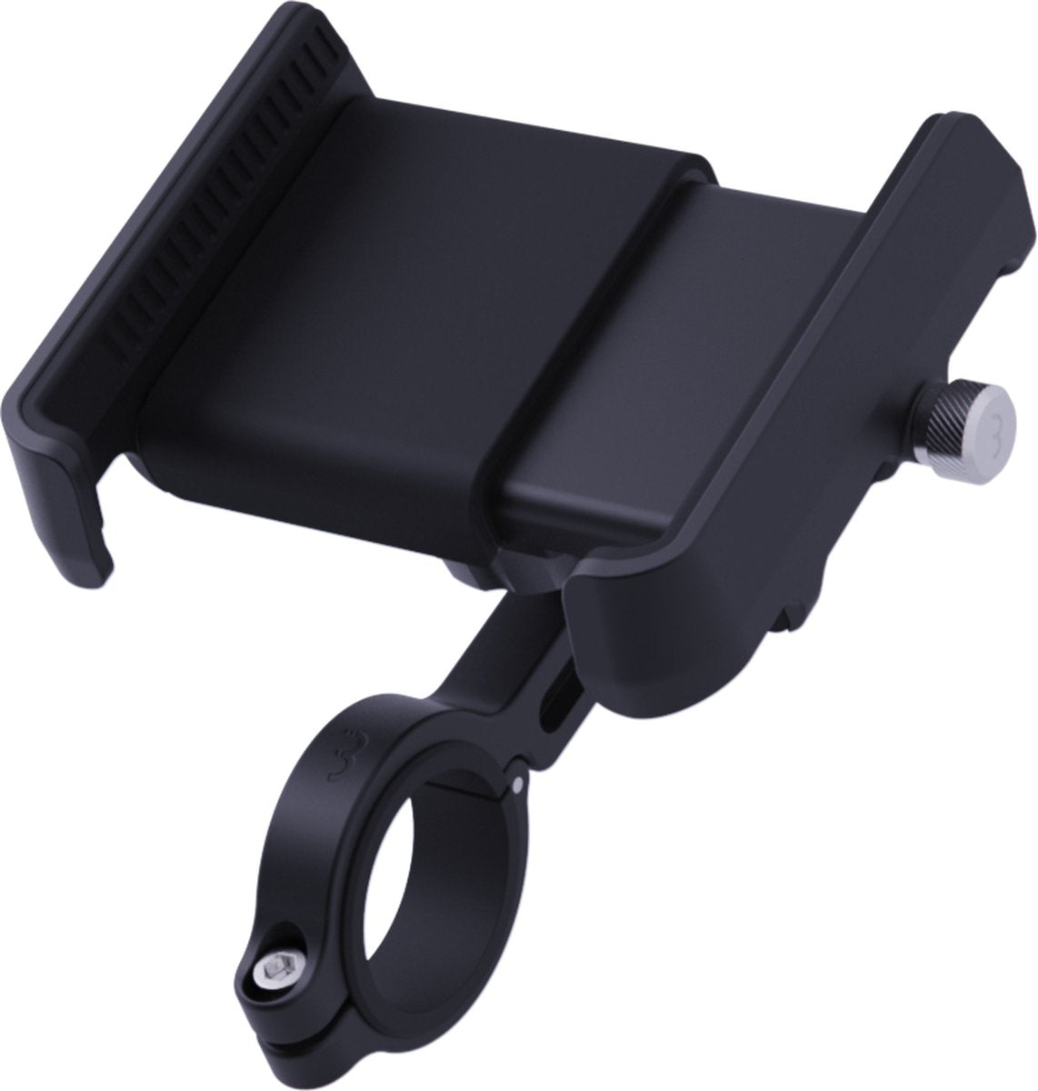 Bbb Fahrrad-Telefonhalter Fahrrad universal – passend für Smartphone-Hülle – 60–90 mm breit – iPhone-Halterung Fahrrad – Phonelock BSM-15