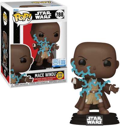 Funko-Pop! Star Wars 788 Mace Windu exklusiv