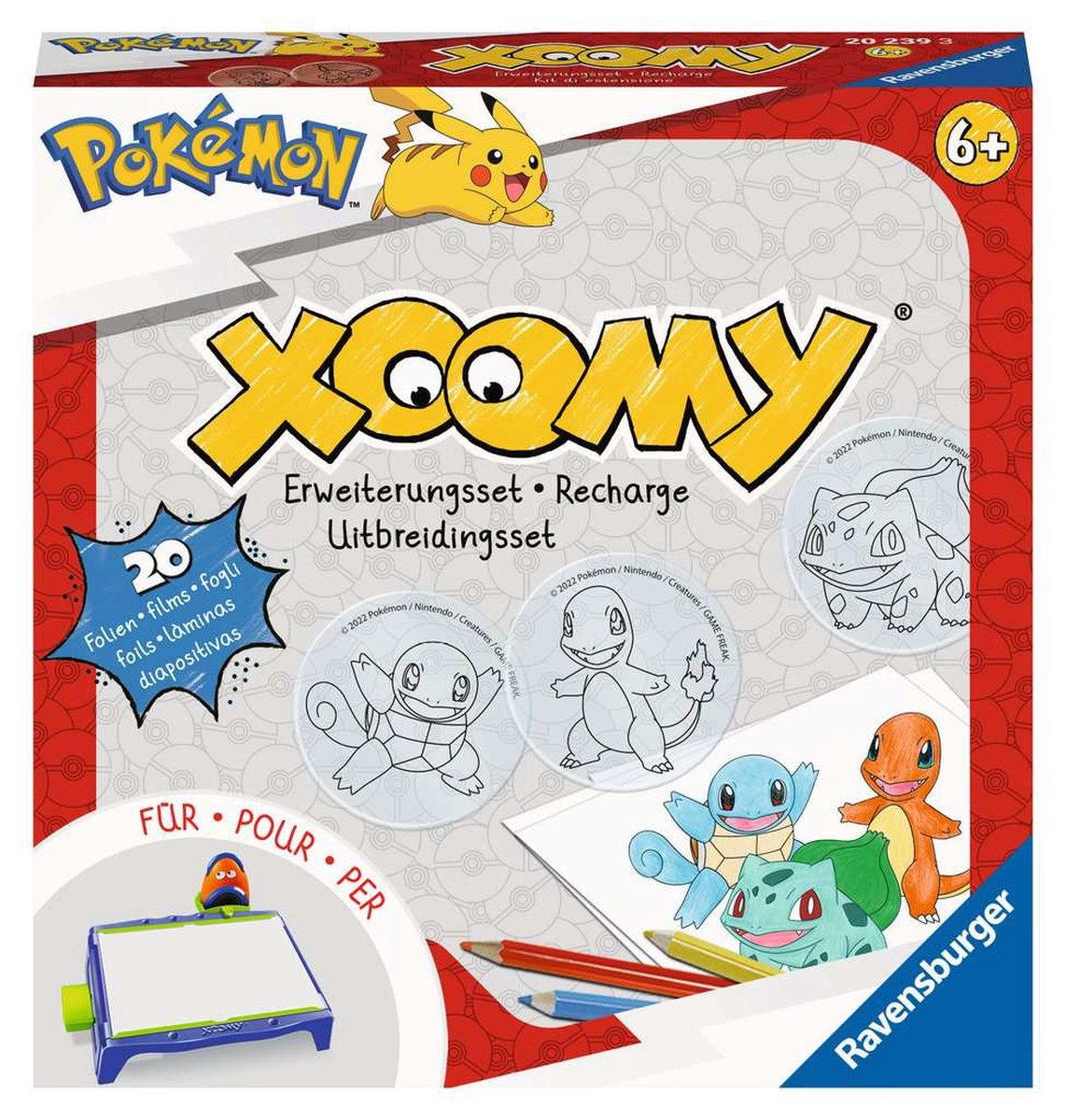 Ravensburger Xoomy Refill Pokemon