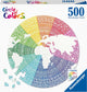 Ravensburger Circle of Farbs Rätsel Mandala, 500st.