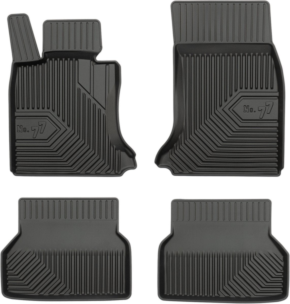 Frogum 3D-Fußmatten passend für BMW 5er E60 (Limousine) und E61 (Touring) Baujahr 2003-2010
