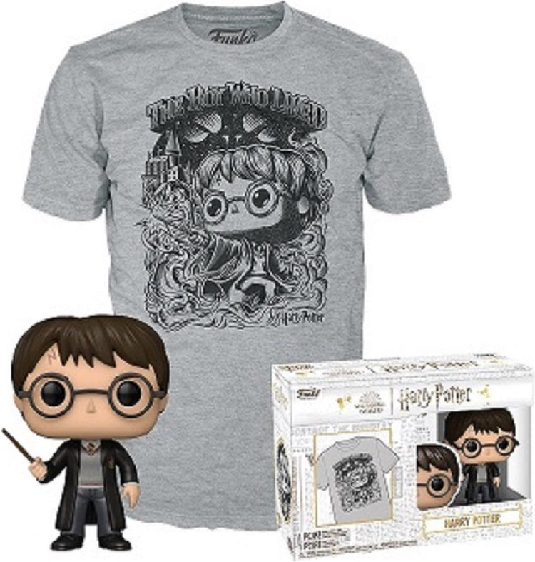 Funko-Pop! Filme: Harry Potter Tee Box #162 Metallic-Effekt – Größe XL