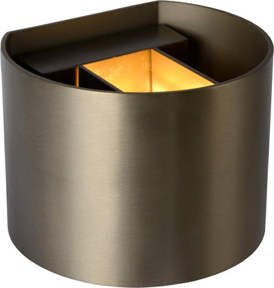 Lucide xio - Wandleuchte - LED dimmbar - G9 - 1x3,5W 2700K - verstellbarer Abstrahlwinkel - Rostbraun