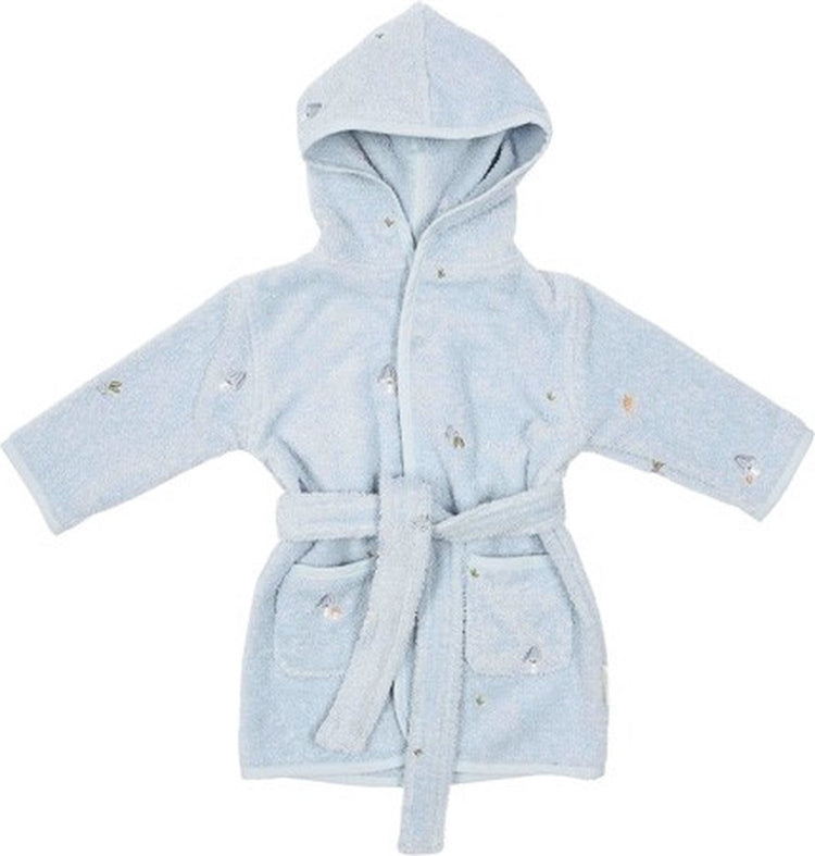 Little Dutch Bademantel – Blau – Größe 98 104 – Waldfreunde