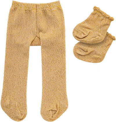 Dollsmaw mit Socken - Gold, 28-35 cm