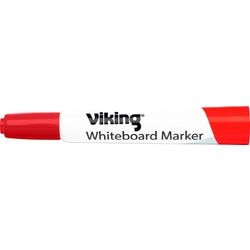 Whiteboard-Marker Viking WBM 2,5 rote runde Spitze