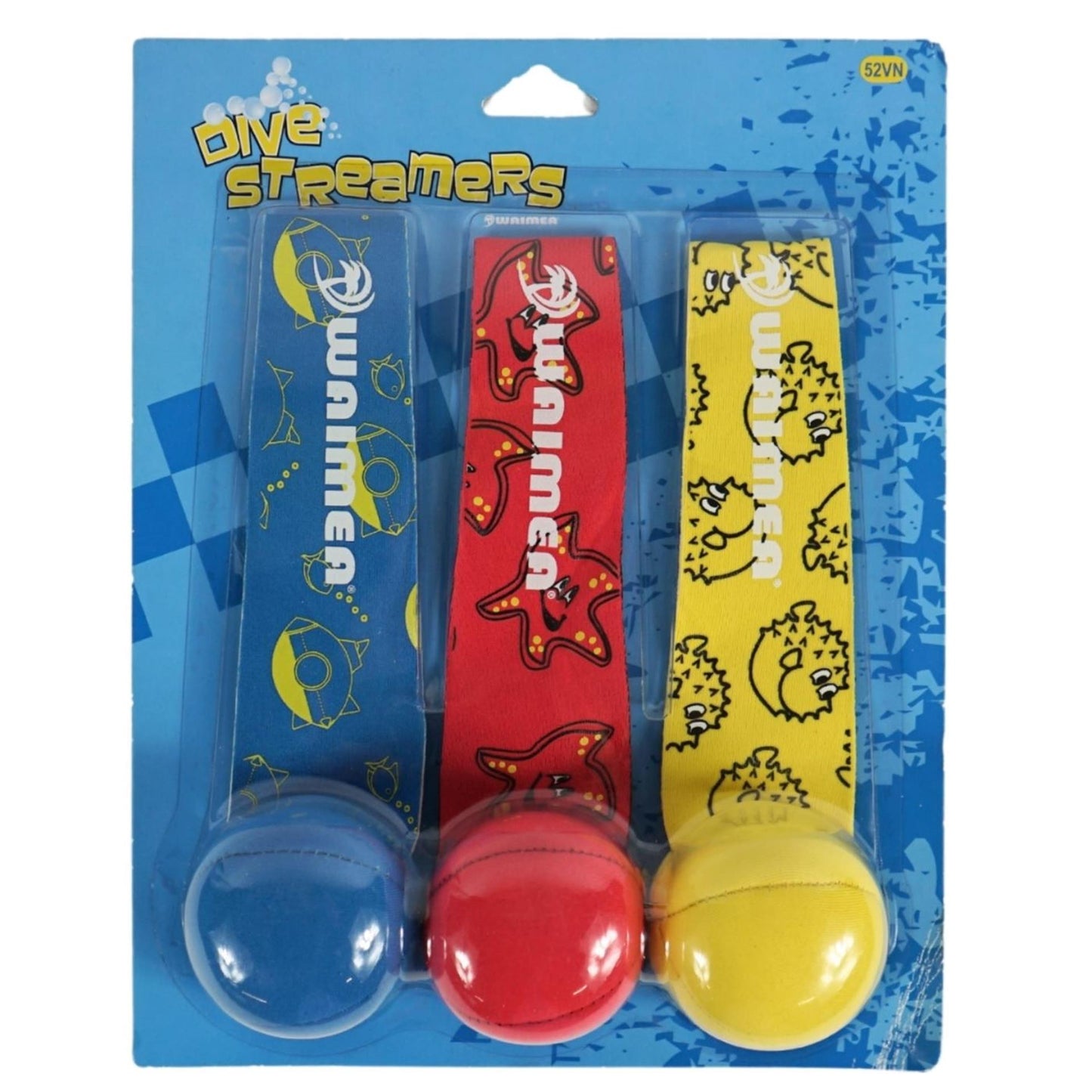 Waimea Tauchluftschlangen 28 cm 3er-Set