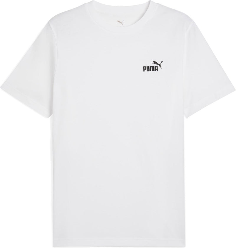 Puma ess klein Nr. 1 Logo Tee Unisex T-Shirt – weiß