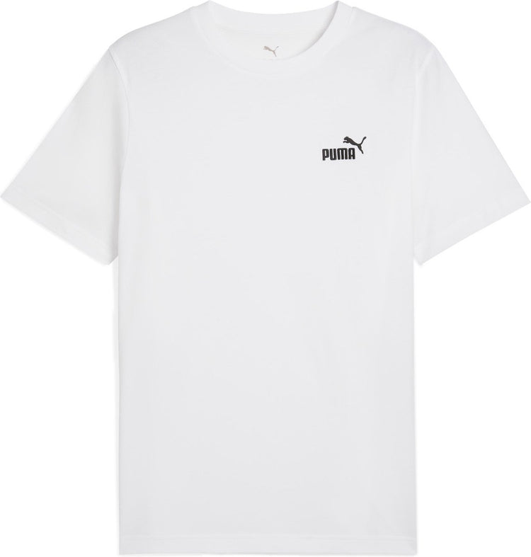 Puma ess klein Nr. 1 Logo Tee Unisex T-Shirt – weiß