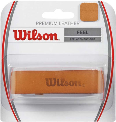 Wilson Premium Leder Basic Wrap Orange – 1 Stück