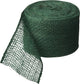 Natur - Juteband - grün - 10cm x 25m - Hobby-Bastelmaterial - Dekoration - Geschenke verpacken - Basteln
