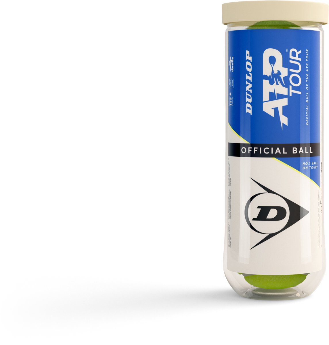 Dunlop ATP Tennisbälle – Gelb – 3 Stück