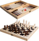 Clownspiele 3in1 Game Box Wood