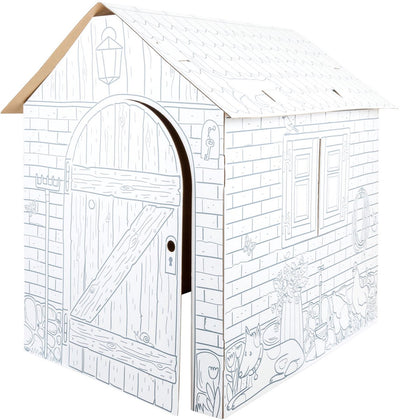 Kleiner Fußboard Speelhuis Farm, 87x71x88cm