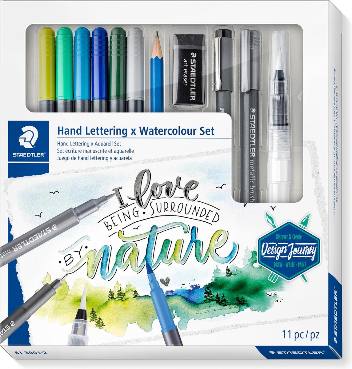 Staedtler gemischtes Handlettering-Aquarellset