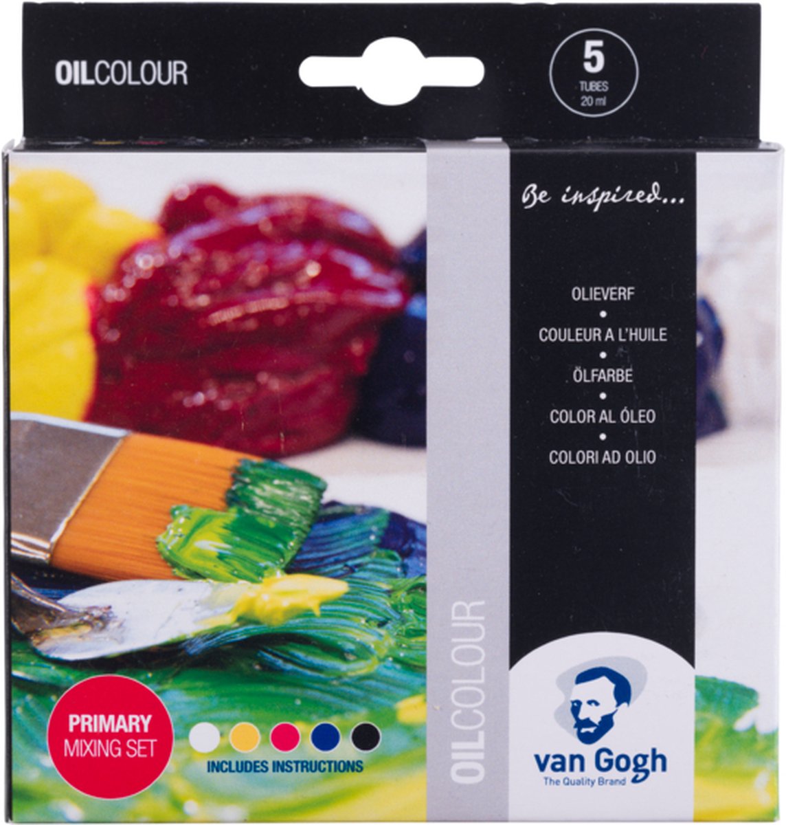 Van Gogh Ölfarbe Primärmischungsset, 5x40ml
