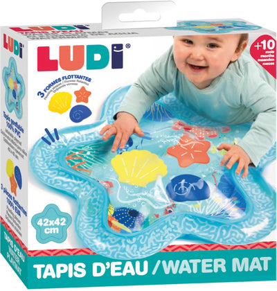 Ludi - Baby-Wassermatte - aufblasbar - Motorspielzeug