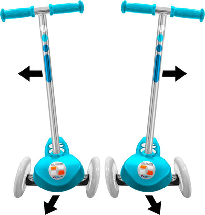 Stamp Skids Control 3-Rad-Kinderroller – Lenkroller – Unisex – Blau