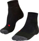 Falke te2 kurze Anti-Blasen-Tennissocken aus Baumwoll-Funktionsmaterial Herren Schwarz – Größe 42-43
