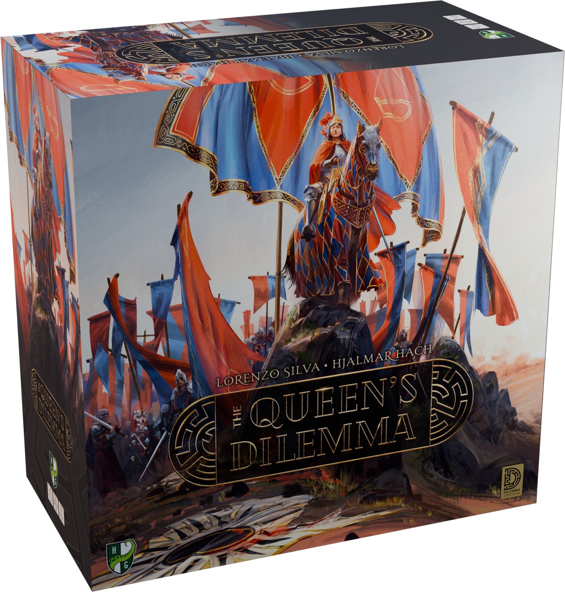 Schreckliche Spiele: Das Dilemma der Königin – Brettspiel (englische Version)