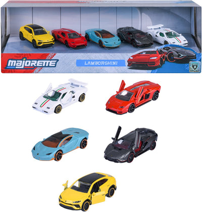 Majorette Lamborghini-Set, 5-teilig.