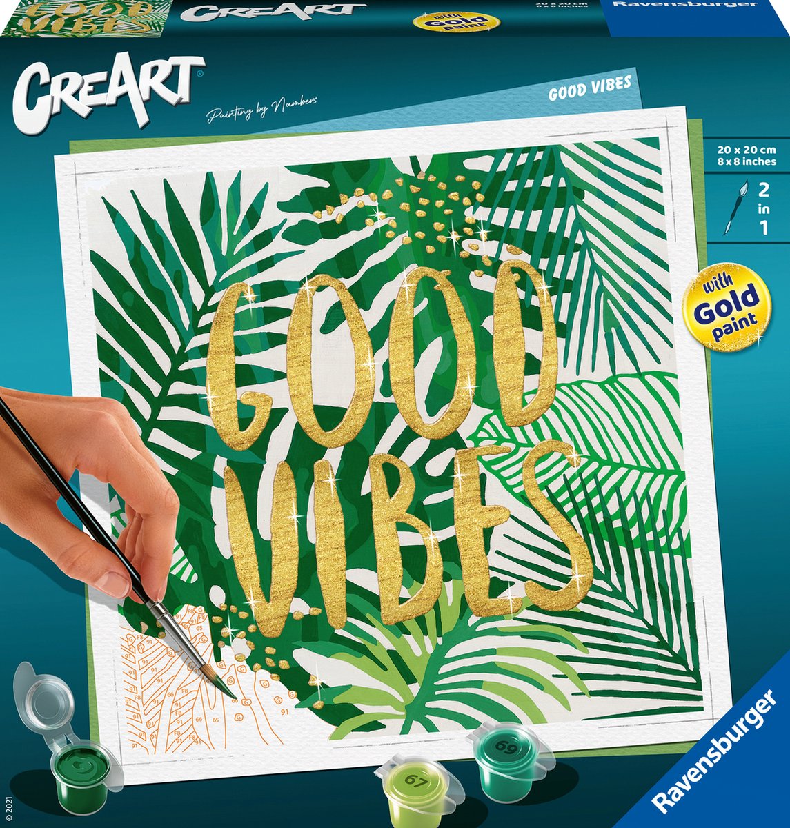 Ravensburger Creart Painting über Song gute Stimmung