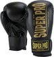 Super Pro Combat Gear Champ Se (Kick)Boxhandschuhe Schwarz Gold 8oz
