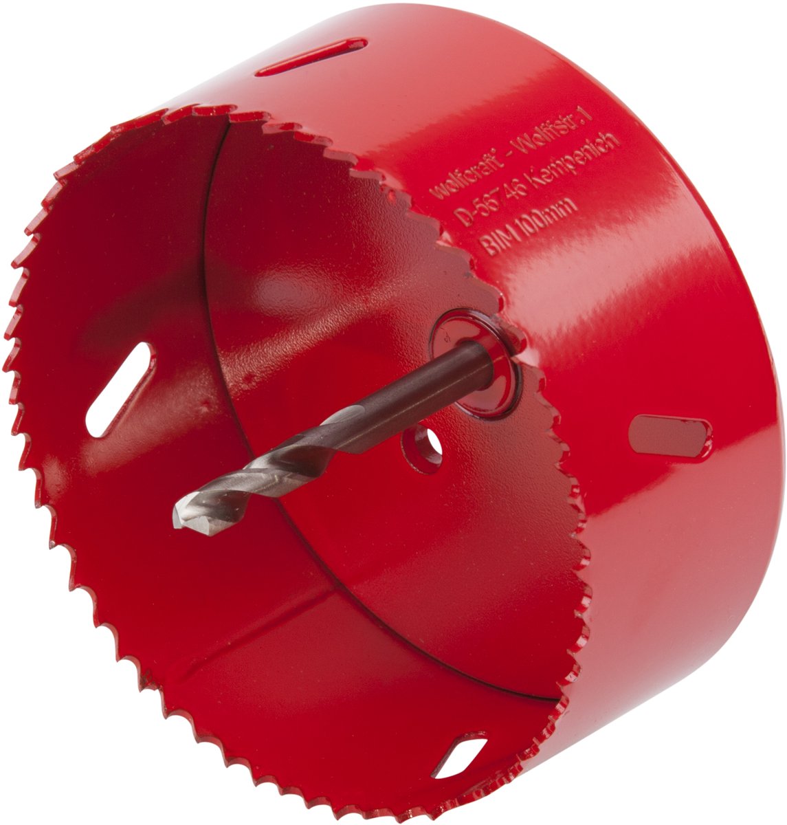 Wolfcraft – Lochsäge 100 mm – BIM-Lochbohrer 100 mm – 5493000