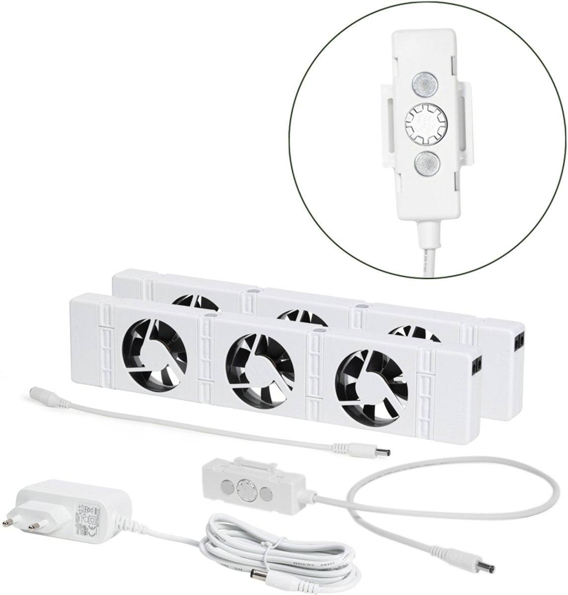 SpeedComfort Heizkörper -Ventilator -Duo Set