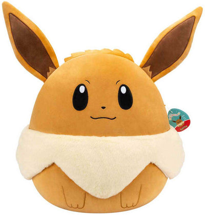 Squishmallows Pokémon Kuscheltier Plüsch – Evoli, 50 cm