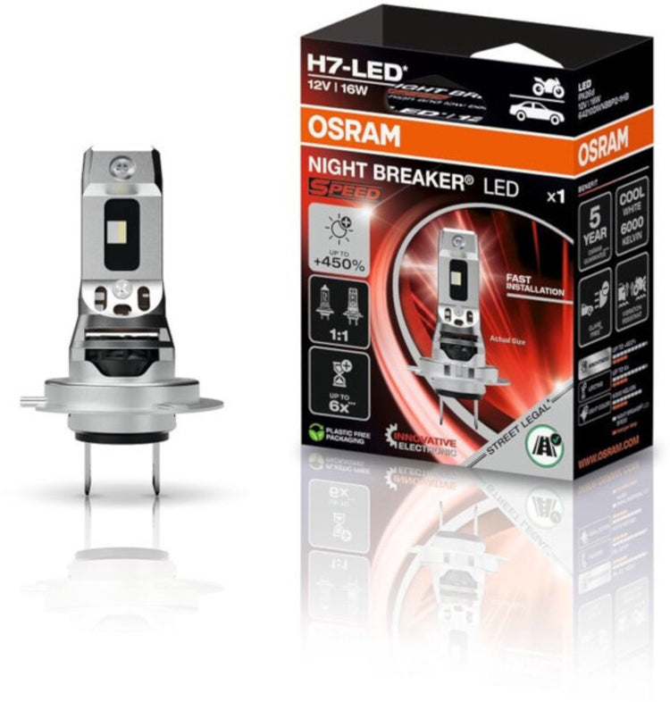 Osram Night Breaker Speed LED H7 64210dwnbsp-1hb Einzellampe
