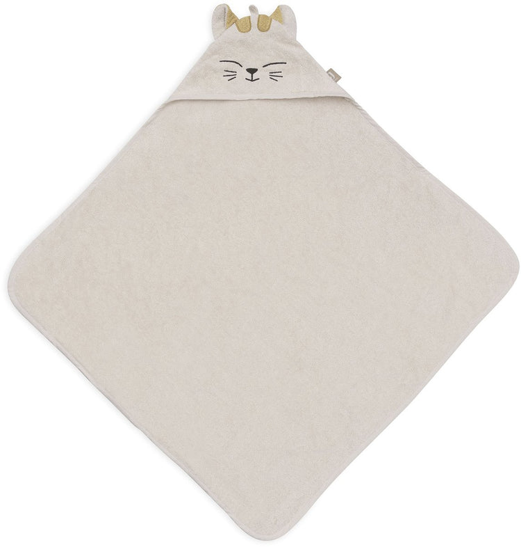 Jollein Badeumhang Baby – 100 % Frottee-Baumwolle – 75 x 75 cm – Charlie