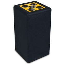 Brickbin Abfallbehälter 561676 schwarz 65l