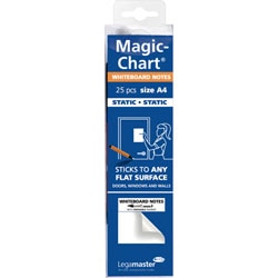 Magic Chart Notes Whiteboard-Folie Legamaster 7-159100-A4 weiß