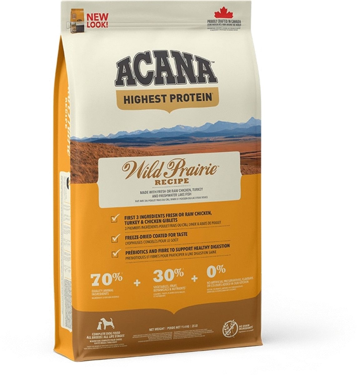 Acana höchstes Protein Wild Prärie Hund