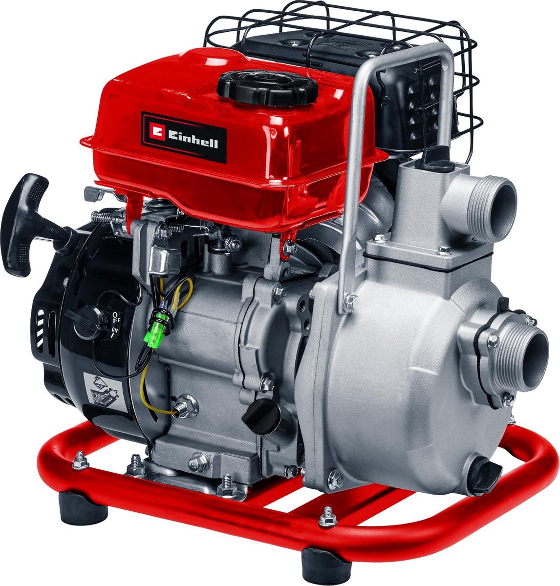 Einhell Benzin-Wasserpumpe GC-PW 16 - 79 cm³ - 1,6 kW - 4-Takt - 14000 l·h - 2,8 bar - maximale Förderhöhe: 7m