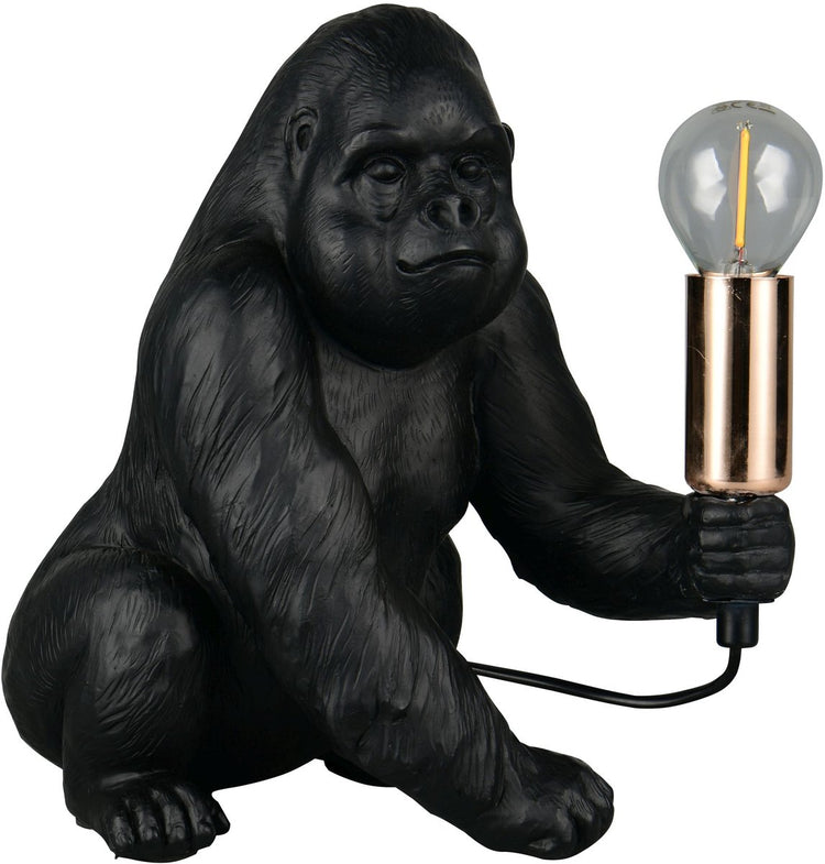 Rl Live Your Light Reality Kong - Tischlampe - Schwarz - exkl. 1x E14 4 W - Schnurschalter