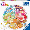 Ravensburger Jigsaw Puzzle um den Farbkreis Desserts Gebäck, 500st.