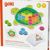 Goki Holzschildkröten -Puzzlespiel Rosy, 41.